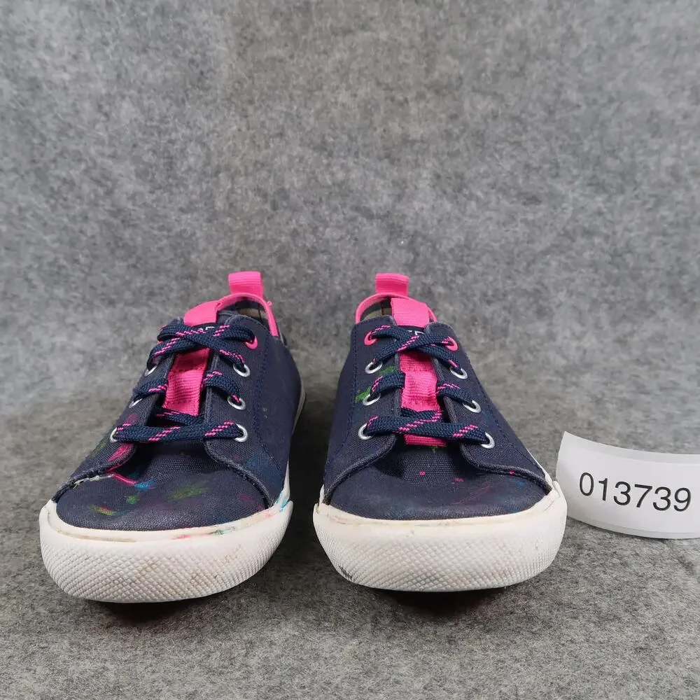Sperry Shoes Kids 13 Casual Sneakers Hy Port Top Sider Lace Up Canvas Slip On